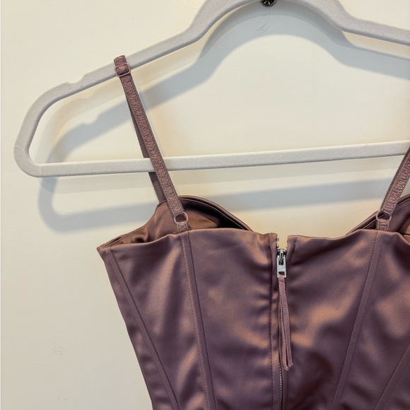 Aritzia Wilfred Bustier Corset Top in Mauve - Picture 5 of 5